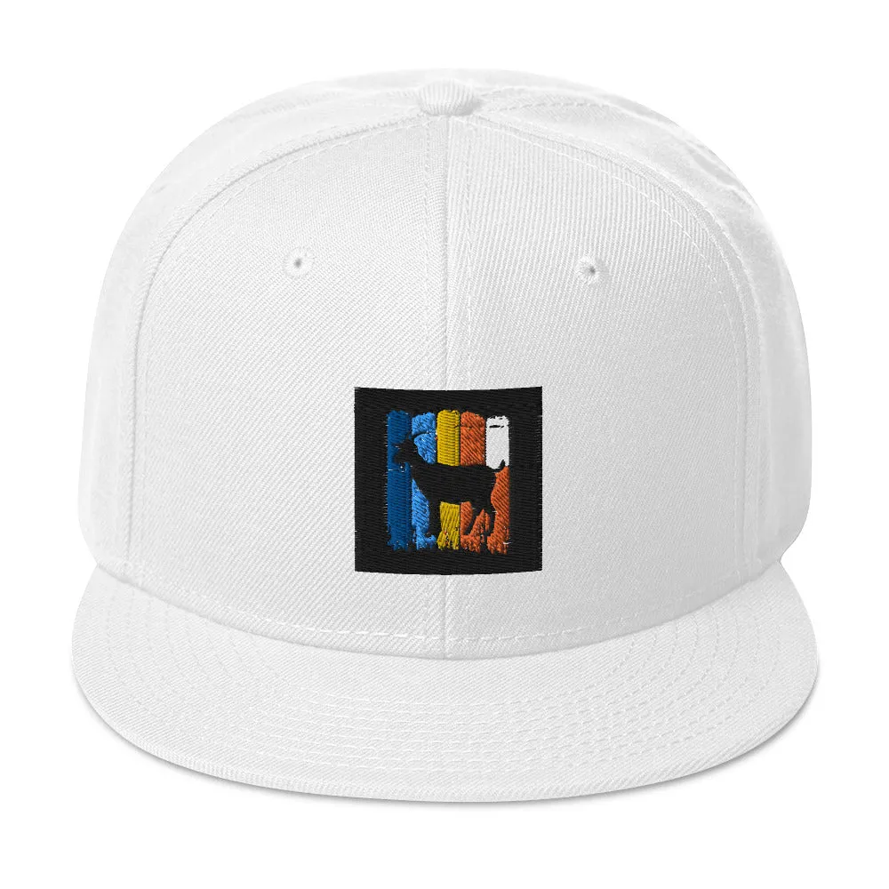 Snapback Hat Retro Goat- Comfortable & Stylish Hat