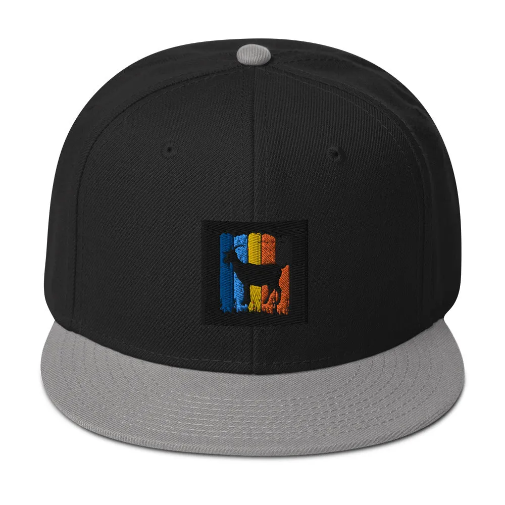 Snapback Hat Retro Goat- Comfortable & Stylish Hat