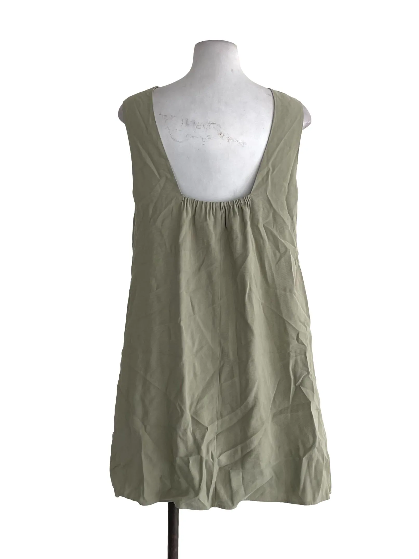 Square Back Rayon Dress OSN