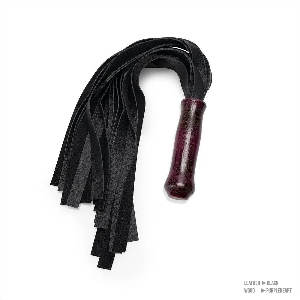 Square End Leather Flogger [20 Falls]