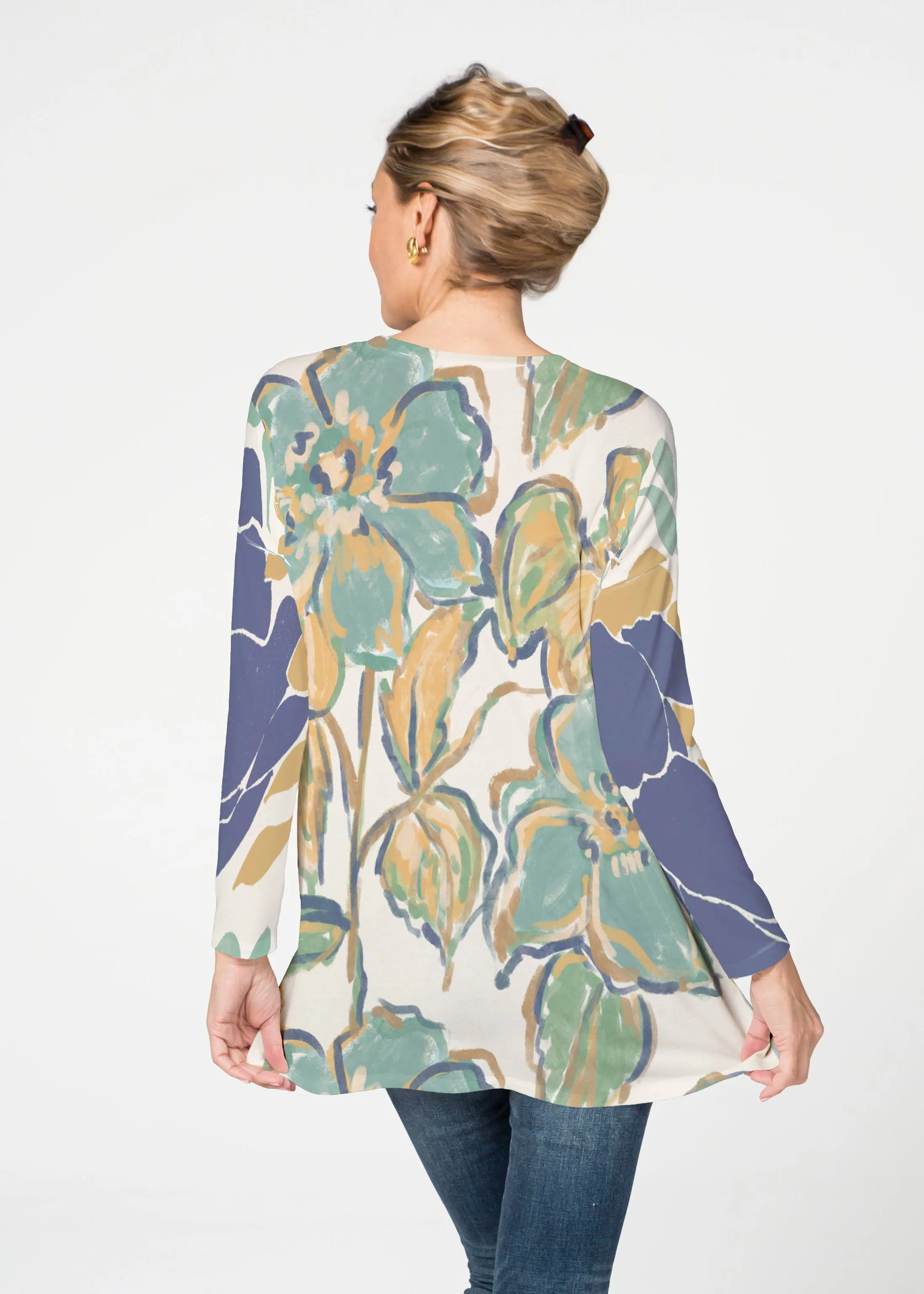 Stefania (8110) ~ Slouchy Butterknit Top
