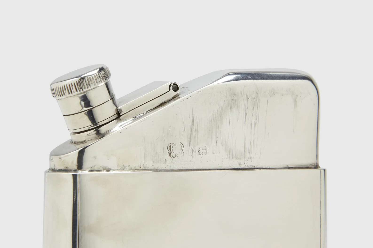 Sterling Silver Covered Flask