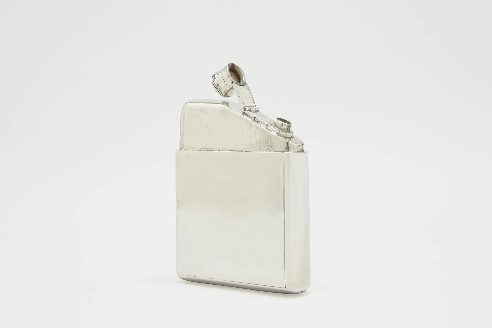 Sterling Silver Covered Flask