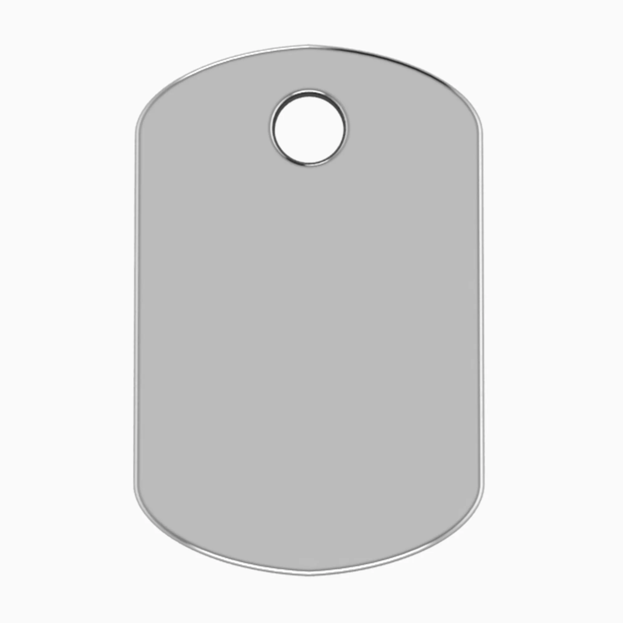 Sterling Silver Dog Collar Tag by Krysaliis