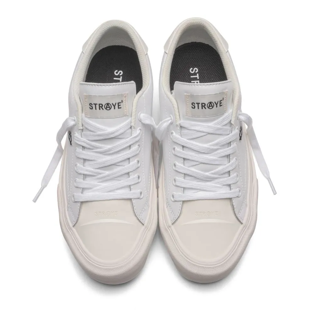 Straye Footwear Stanley - White / Cream Leather