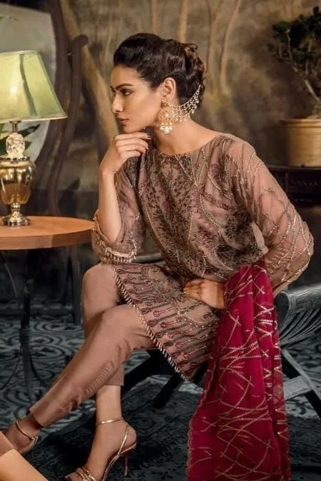 Stylish Asian Dress by Iznik Model# C 1729