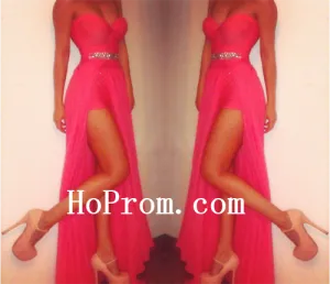 Stylish Coral Prom Dress,Long Prom Dress,Evening Dress