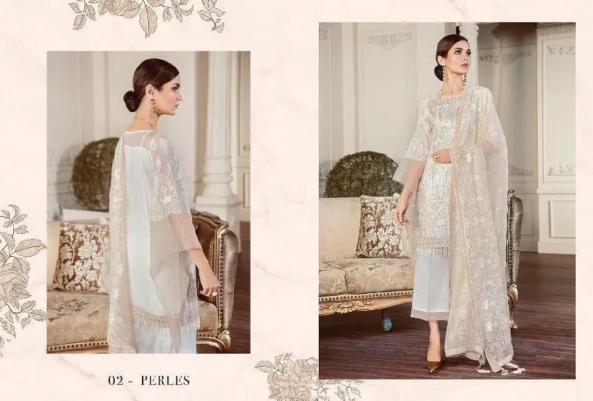 Stylish DesignerDress in Light Gray Color Model# C 1749