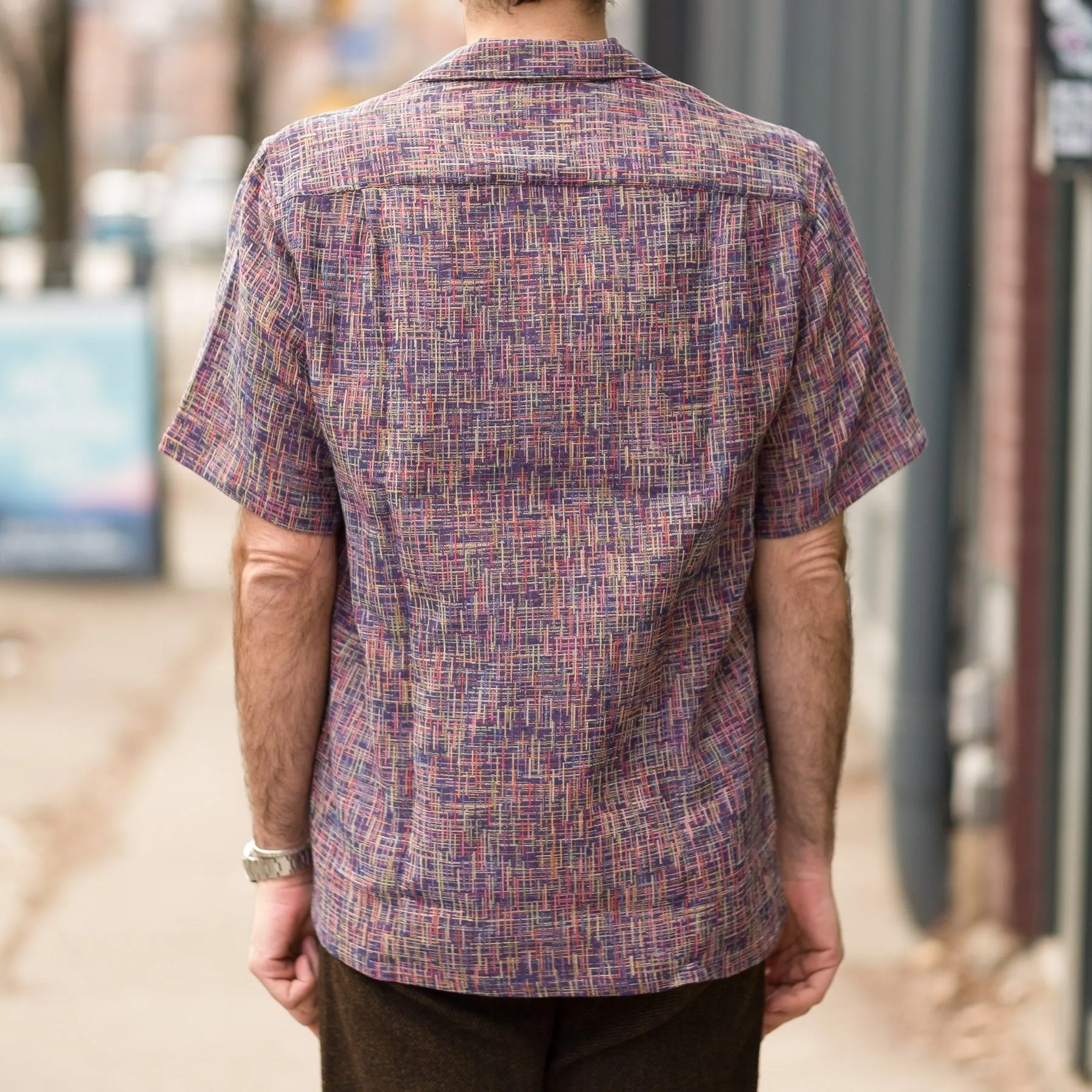 Summer Boucle Shirt in Blue