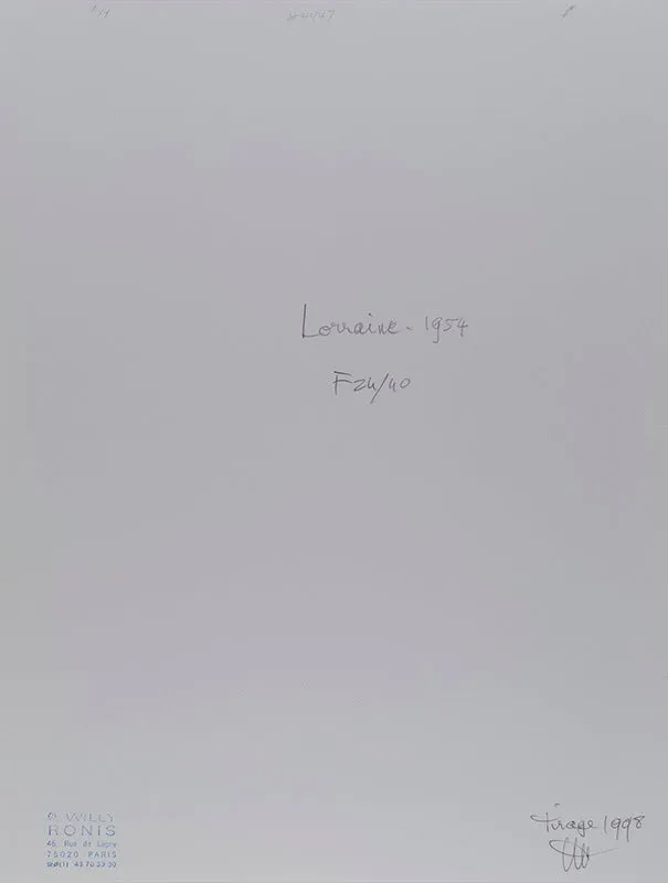 Sur une route de Lorraine
