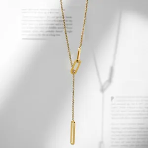 Tag Chain Necklace