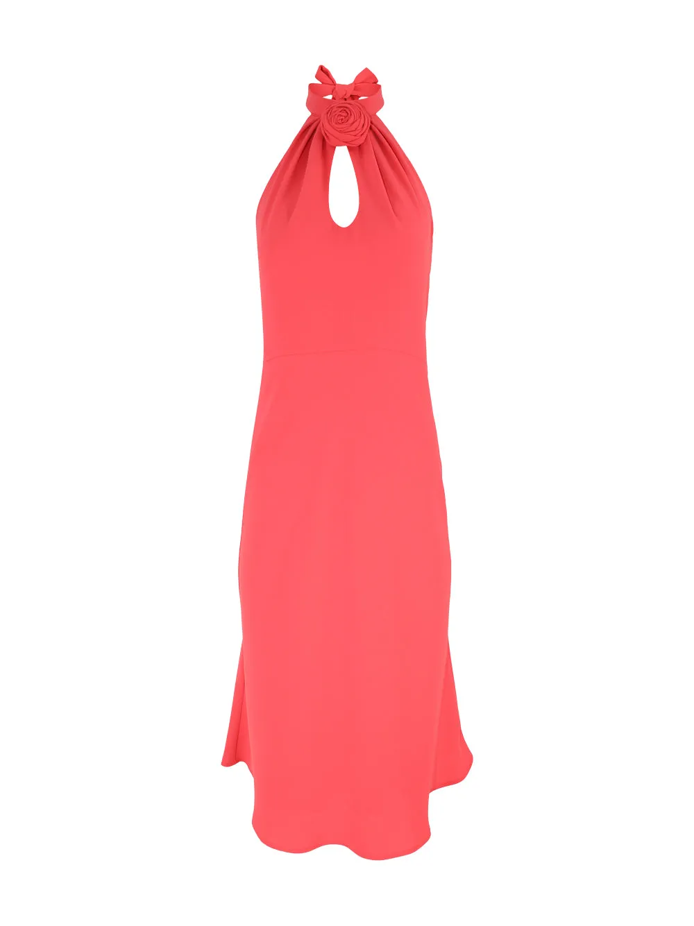 Tara Jarmon Rosanne Crepe Dress in Coquelicot