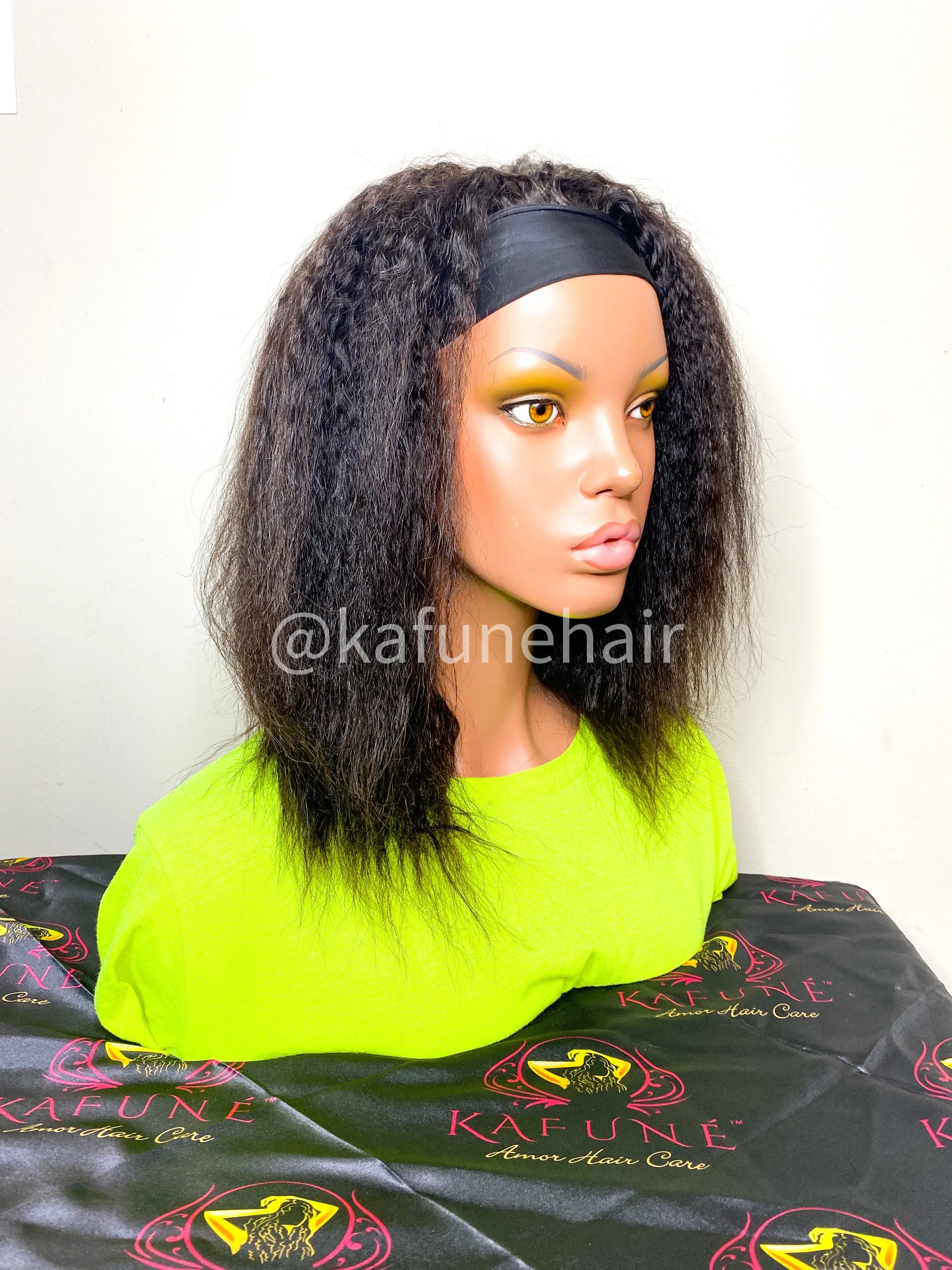 Taraji  Head band Wig - custom colored Available Next Business day shipping