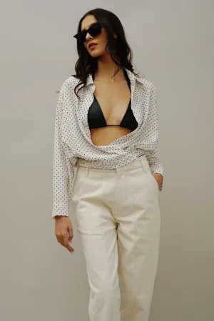 Tarantino Luxury Black Leather Bralette