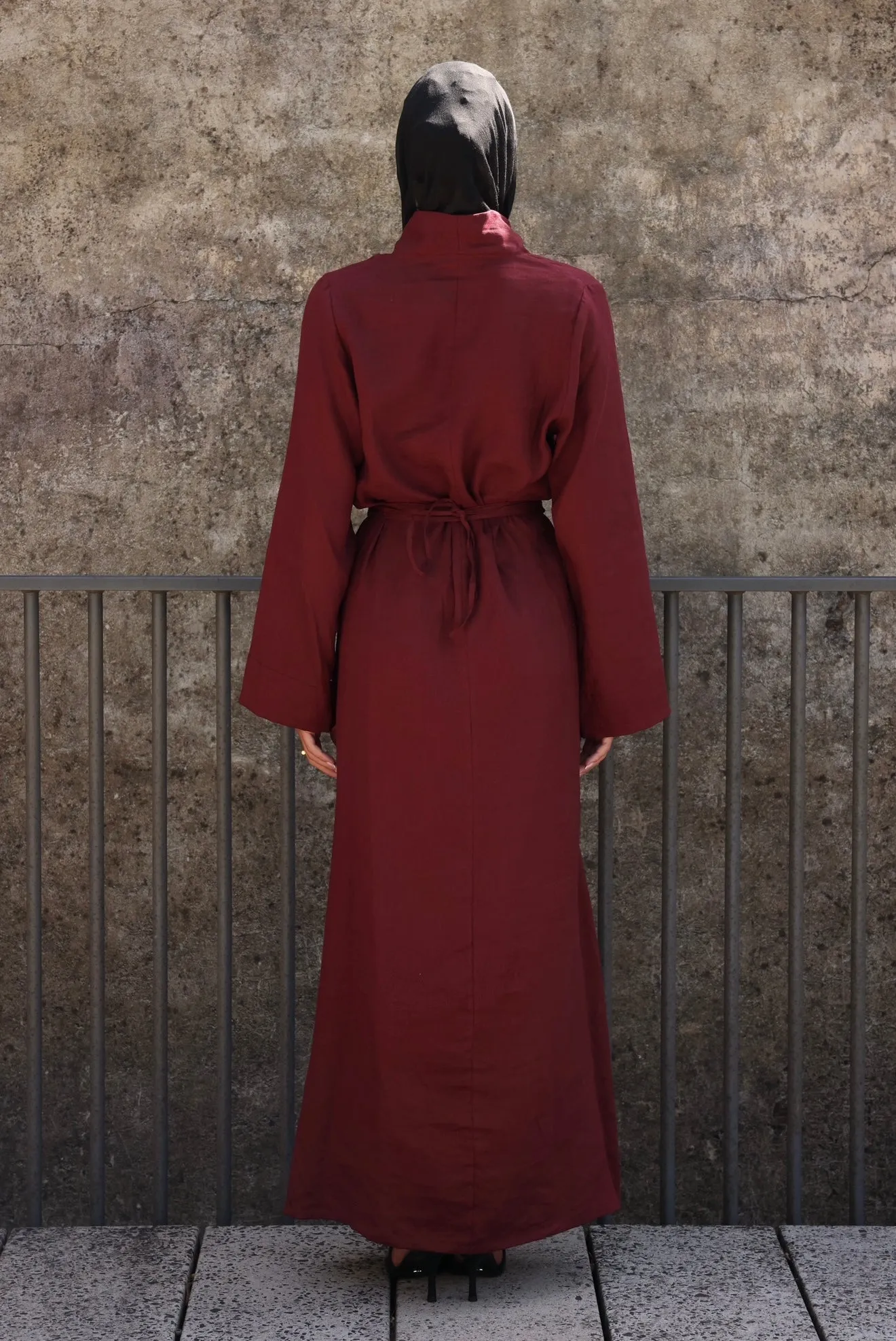 The Damask Dress Mulberry