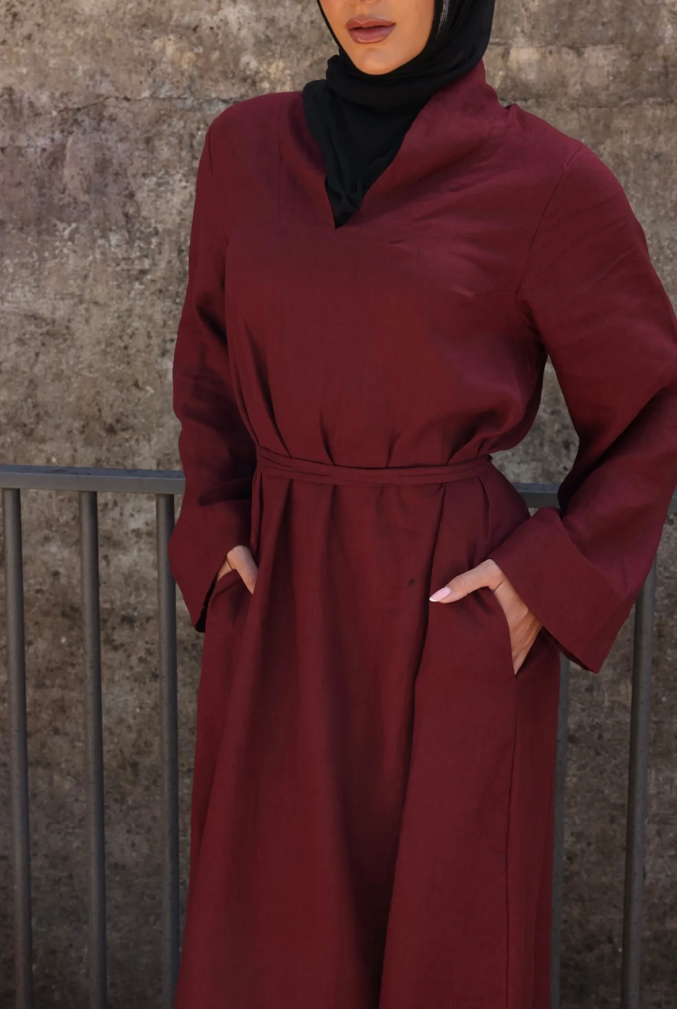 The Damask Dress Mulberry