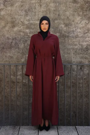 The Damask Dress Mulberry