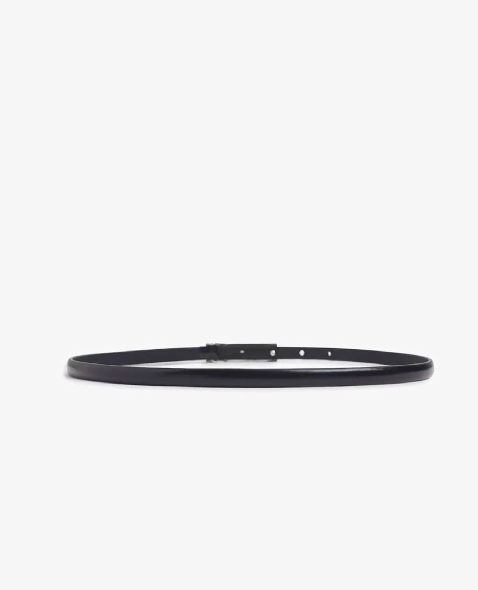 The Lady Belt Black Nickel