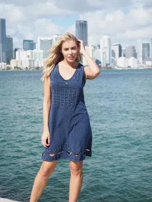The Largo Dress - Midnight Blue