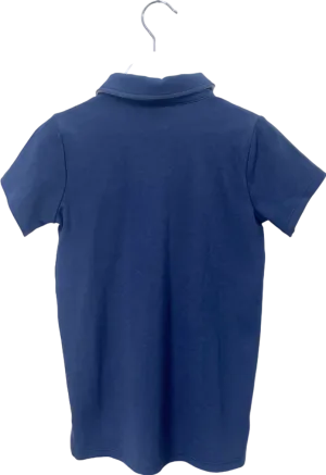 The Little White Company Blue Anchor Polo Top 4-5 Years