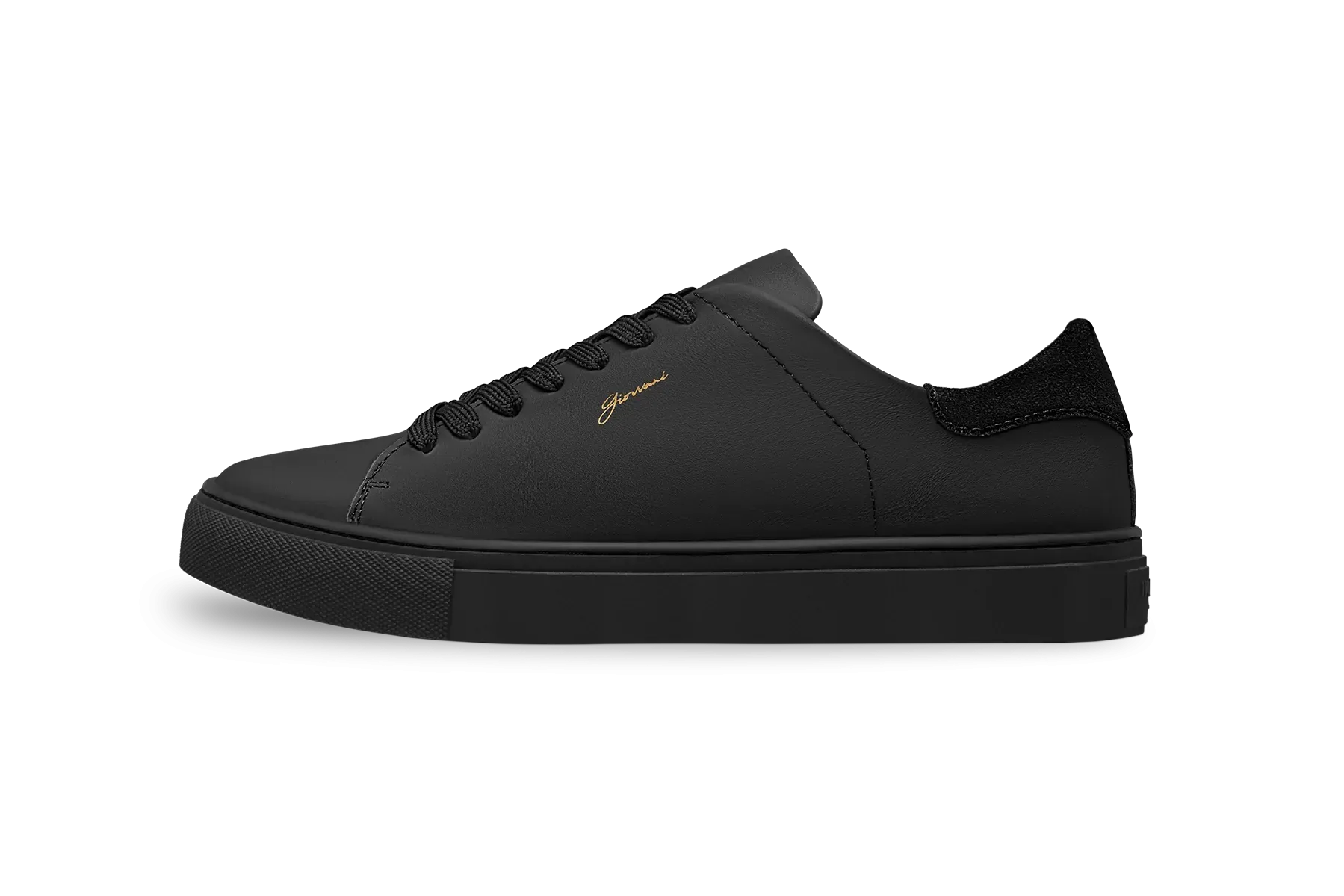 The Lorenzo - Black Leather / Black Sole - Womens