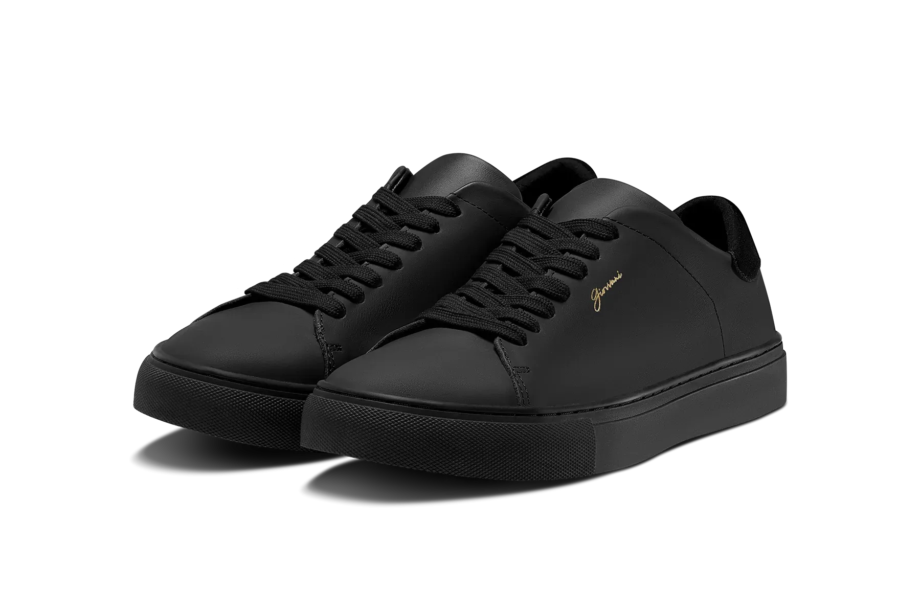 The Lorenzo - Black Leather / Black Sole - Womens