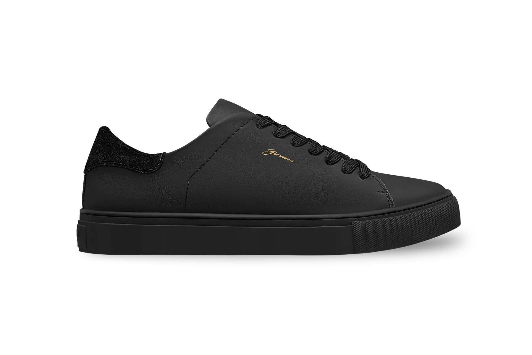 The Lorenzo - Black Leather / Black Sole - Womens