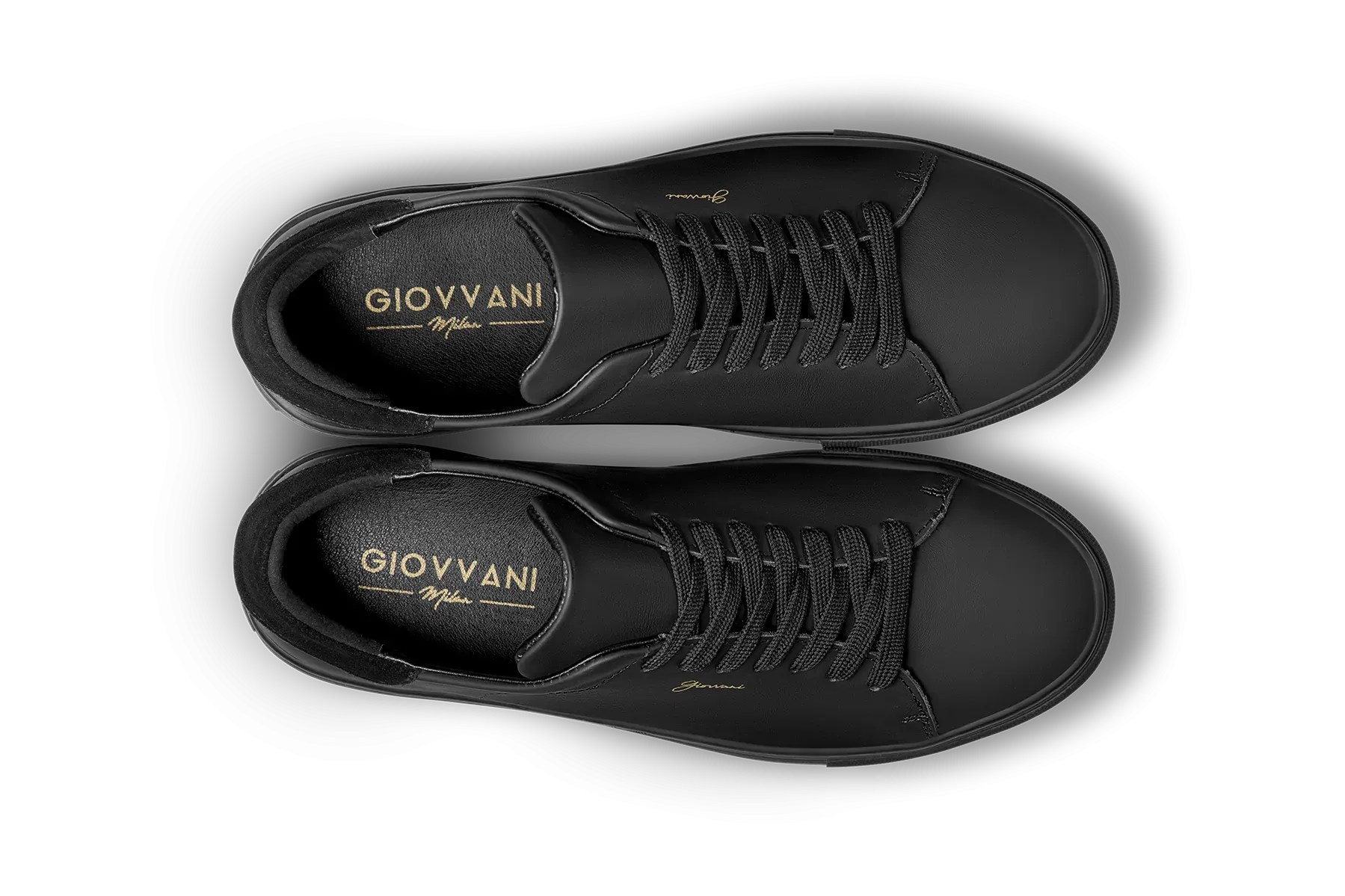 The Lorenzo - Black Leather / Black Sole - Womens