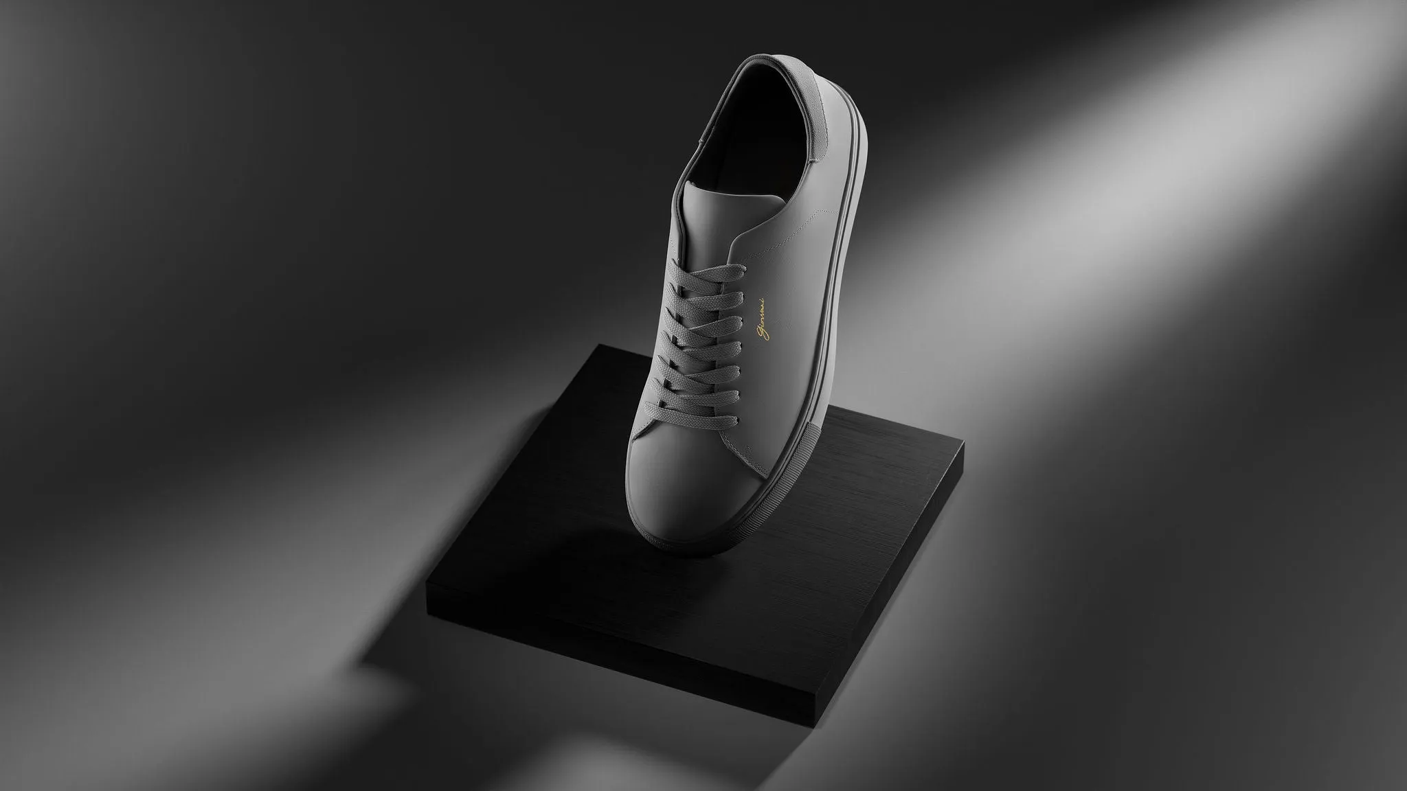 The Lorenzo - Grey Leather / Grey Sole