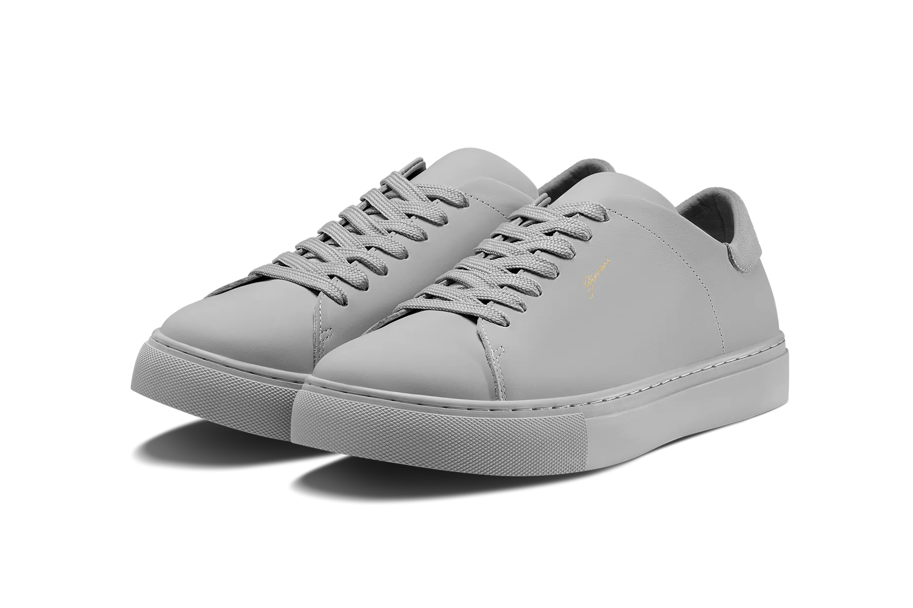 The Lorenzo - Grey Leather / Grey Sole
