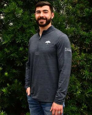 THE POST OAK | Havasu 2.0 Quarter Zip Pullover | Vintage Indigo/Black