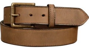 The Rockefeller: Rustic Tan Stitched Oil Tanned 1.50"