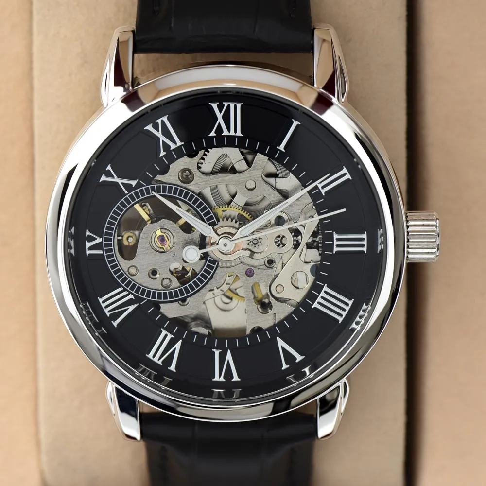 To My Man My Soulmate Watch Gift- I Will Love You Until The End Of Time