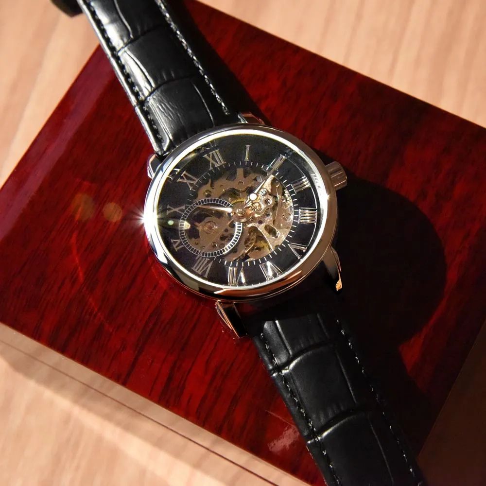 To My Man My Soulmate Watch Gift- I Will Love You Until The End Of Time