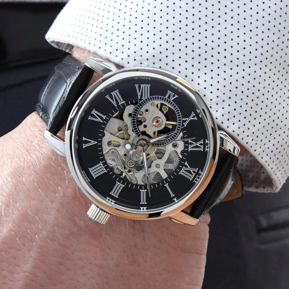 To My Man My Soulmate Watch Gift- I Will Love You Until The End Of Time