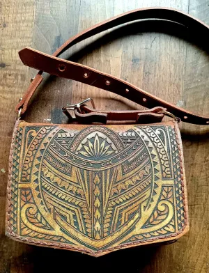 Tribal Leather Bag