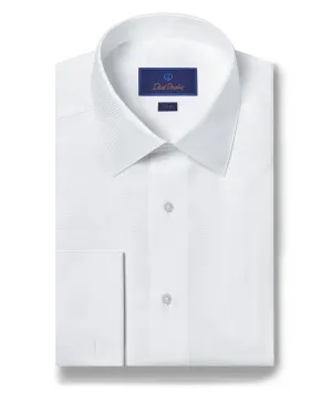 TT3810110 | Horizontal Rib French Cuff Formal Shirt