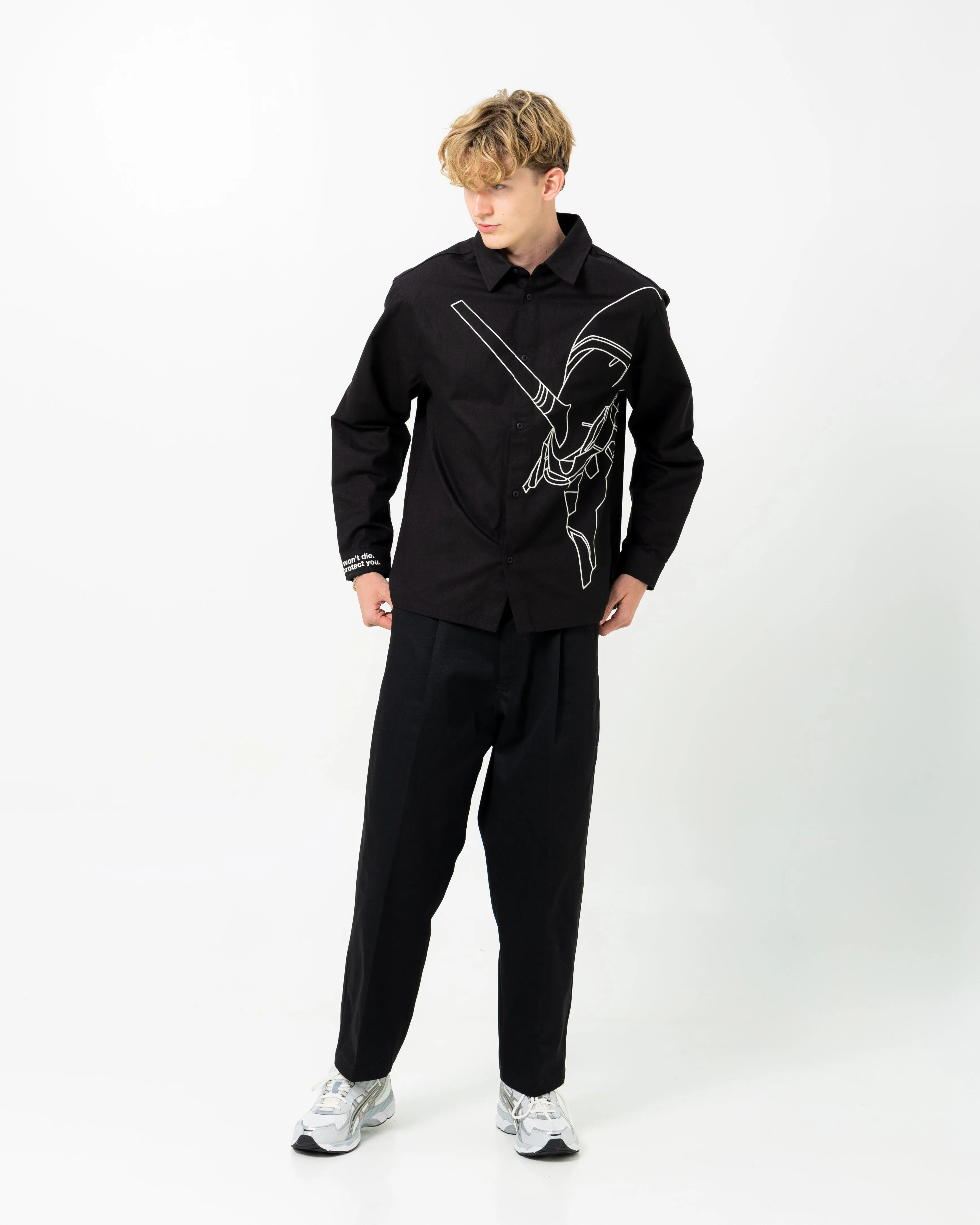 Tuck Work Pants | Black