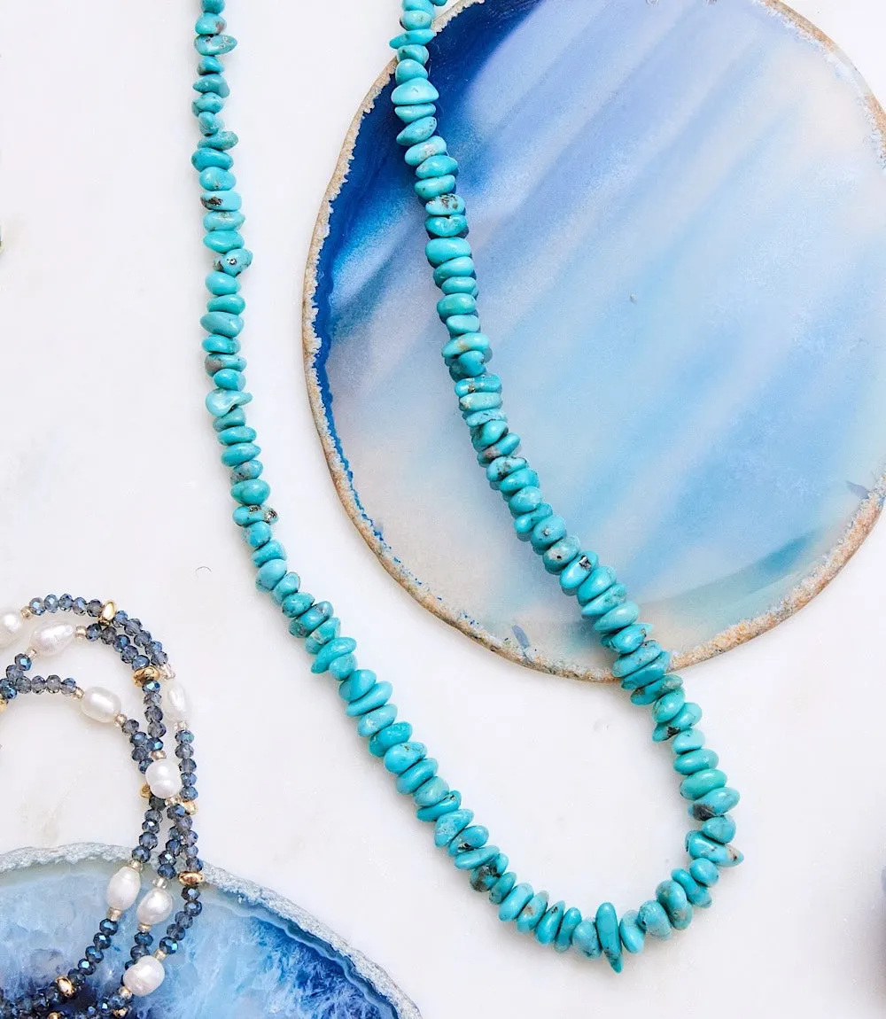 Turquoise Nugget Necklace