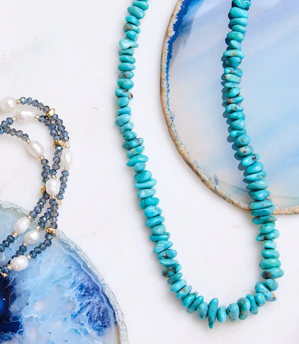Turquoise Nugget Necklace