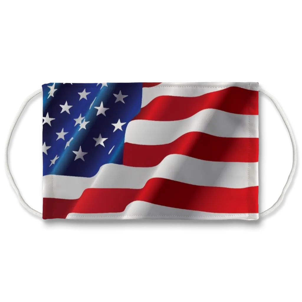 United States American Flag Face Mask