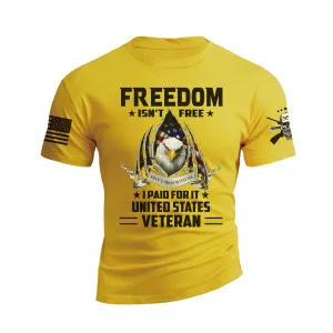 USA FLAG EAGLE FREEDOM GRAPHIC TEE