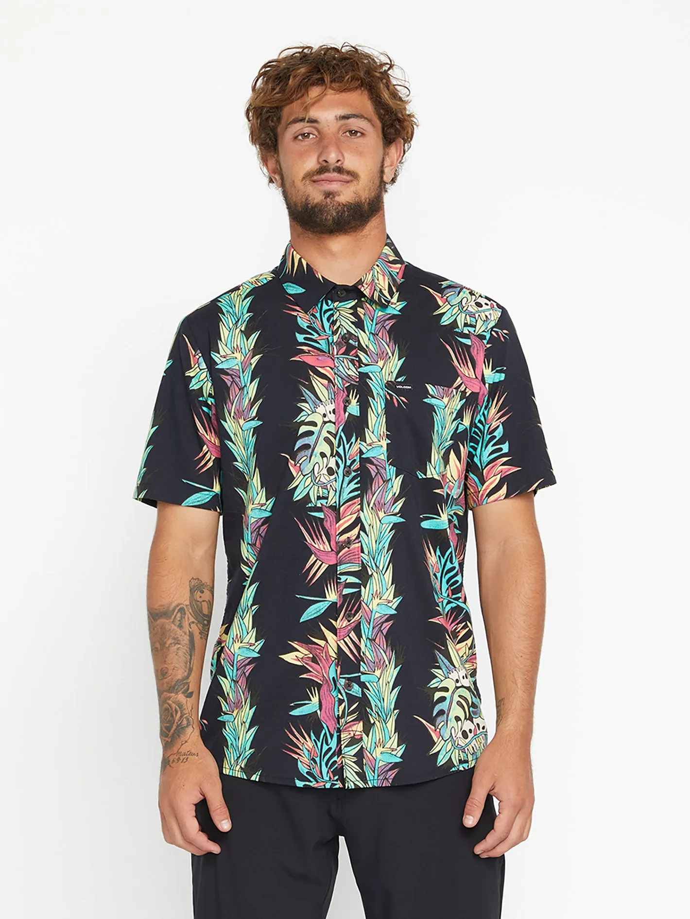 V Ent Pepper Shirt - BLACK