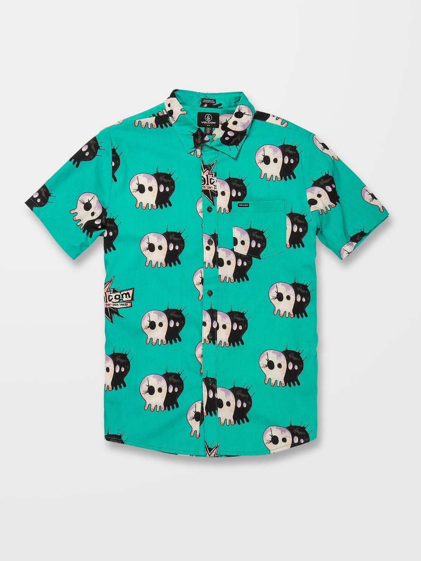 V Ent Pepper Shirt - SCRUBS GREEN