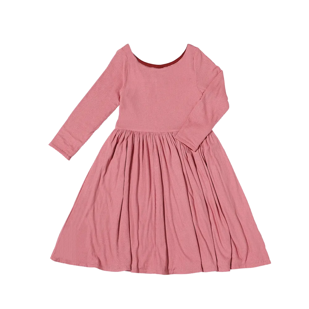 Vignette Teagan Reversible Dress Pink/Burgundy