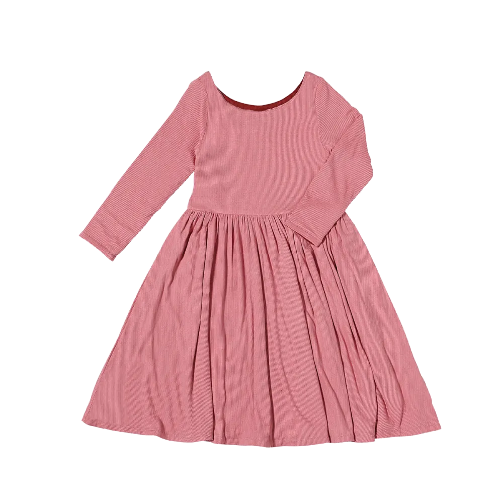 Vignette Teagan Reversible Dress Pink/Burgundy