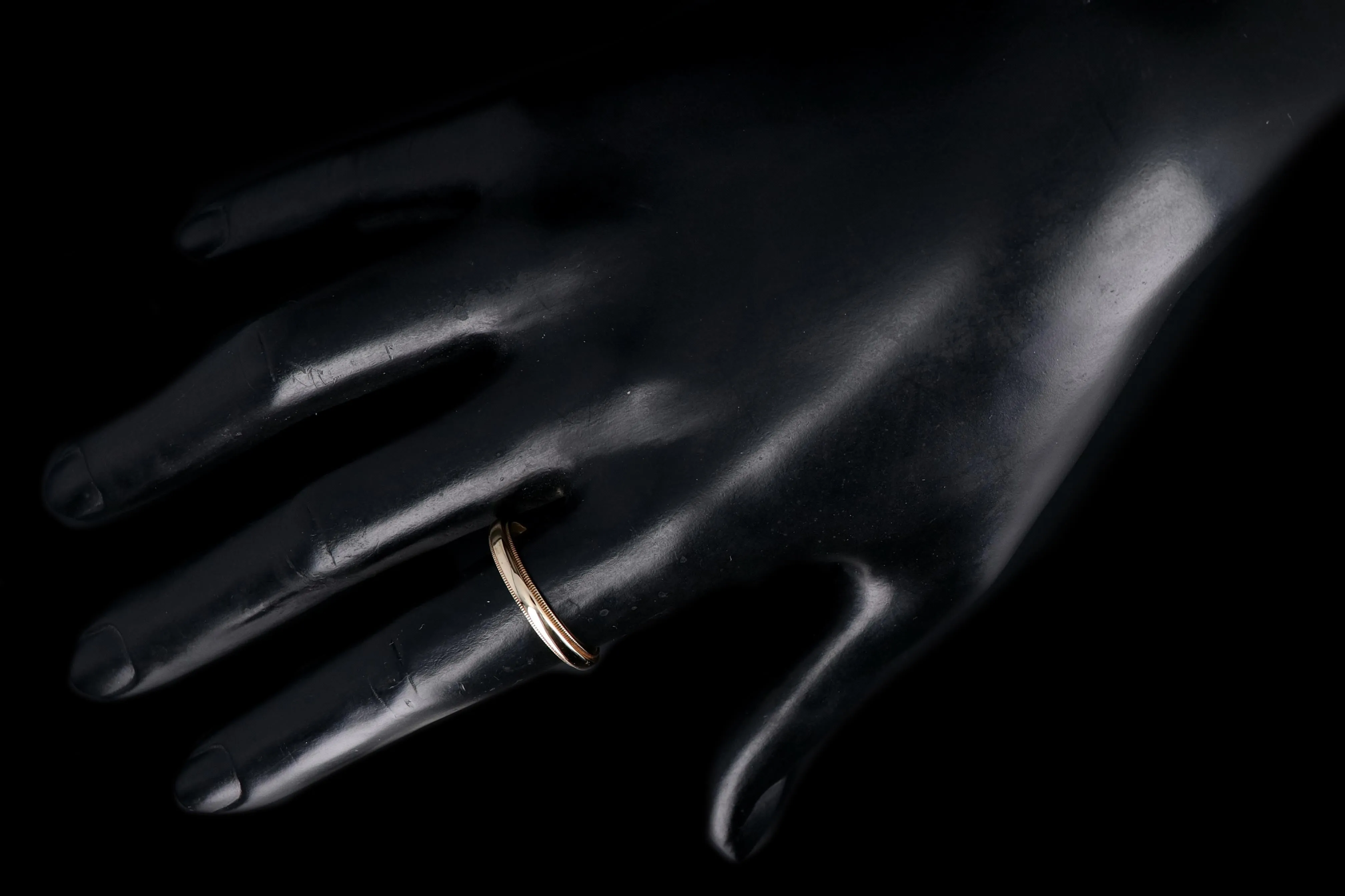 Vintage 14K Yellow Gold Men's Band