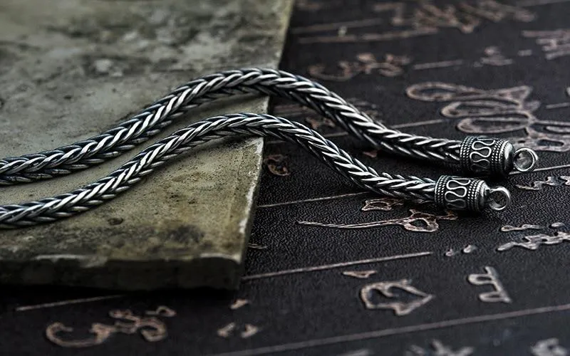 Vintage Braided Chain Bracelet