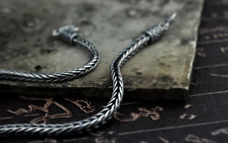 Vintage Braided Chain Bracelet
