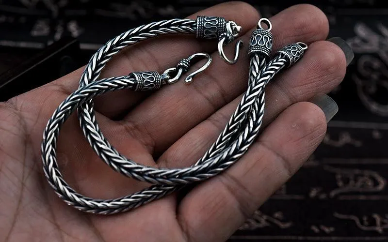 Vintage Braided Chain Bracelet